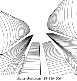 architecture building 3d 