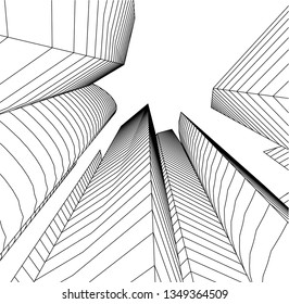 architecture building 3d 
