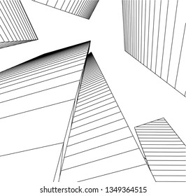 architecture building 3d 