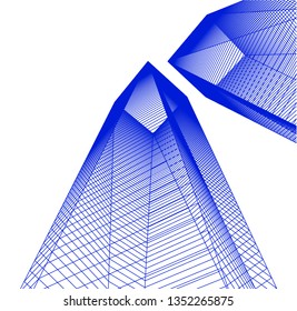 architecture building 3d 