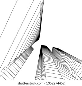 architecture building 3d 