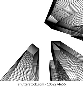 architecture building 3d 
