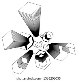 architecture building 3d 
