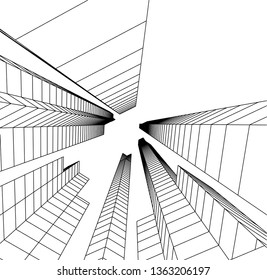 architecture building 3d 
