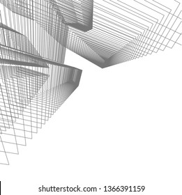 architecture building 3d 