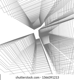 architecture building 3d 