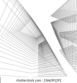 architecture building 3d 