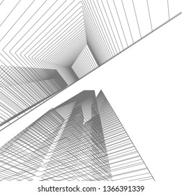 architecture building 3d 