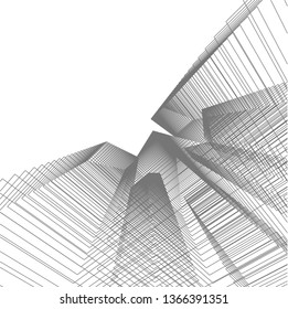 architecture building 3d 
