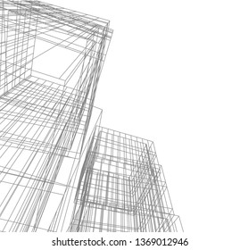 architecture building 3d 