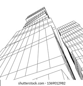 architecture building 3d 