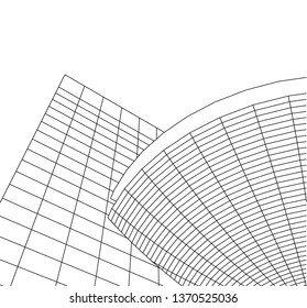 architecture building 3d 