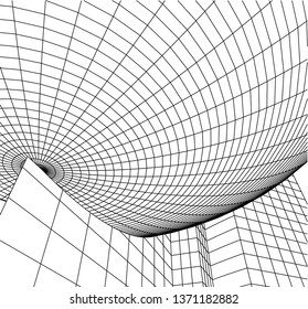 architecture building 3d 
