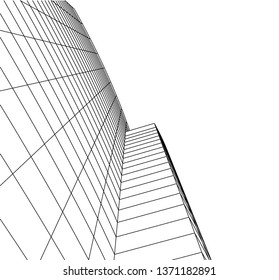 architecture building 3d 
