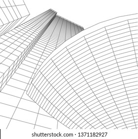 architecture building 3d 