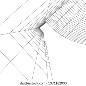 architecture building 3d 