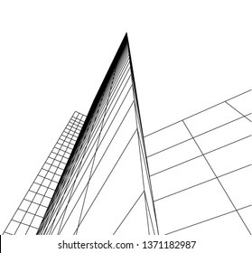 architecture building 3d 