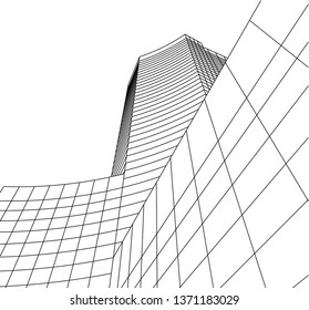 architecture building 3d 
