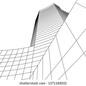 architecture building 3d 