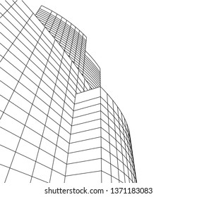 architecture building 3d 