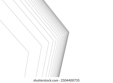 Edificio de arquitectura 3d. Boceto conceptual.
