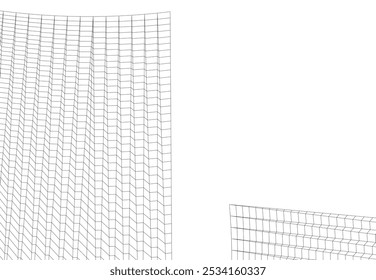 Architecture building 3d. Concept sketch.