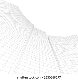 architecture building 3d construction design