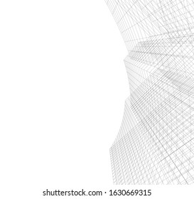 architecture building 3d construction design
