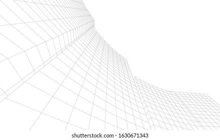 architecture building 3d construction design