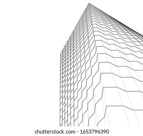 architecture building 3d construction design