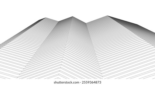 architecture building 3d vector design