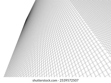 arquitetura edifício desenho vetorial 3d