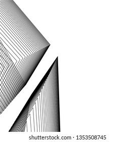 architecture building 3d vector illustration