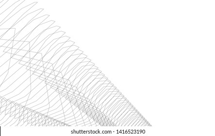  architecture building  3d vector illustration