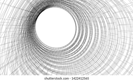 architecture building 3d vector illustration