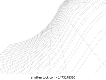 architecture building 3d vector illustration