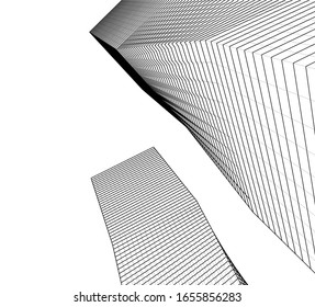 arquitectura construir ilustración vectorial 3d 
