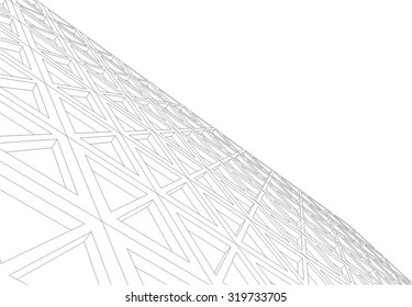 Architecture building. Abstract background