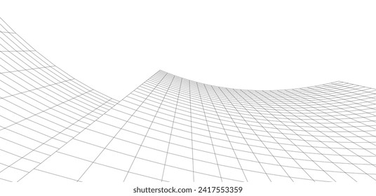 architecture building abstract vector illustration