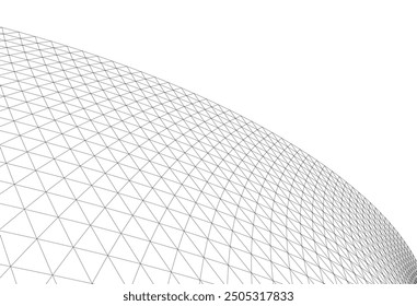 architecture building abstract vector illustration