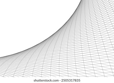 architecture building abstract vector illustration
