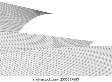 architecture building abstract vector illustration