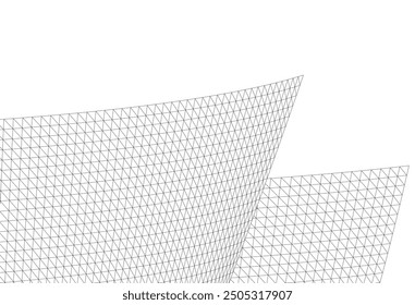 Architektur Gebäude abstrakte Vektorgrafik