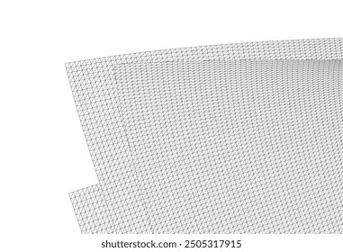 Ilustración vectorial abstracta del edificio de la arquitectura