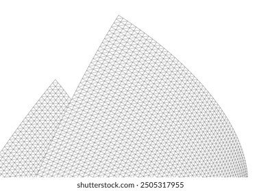 architecture building abstract vector illustration