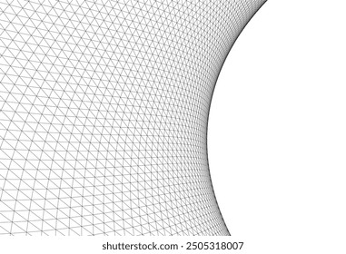 Ilustración vectorial abstracta del edificio de la arquitectura