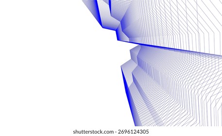 Architecture building abstract vector illustration