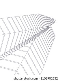  architecture building construction 3d illustration