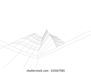 architecture building design background
