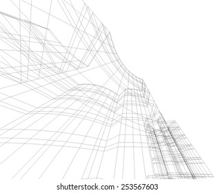 architecture building design background